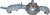 Dixon MP32312 12" Galvanized Male Plug - Type B