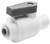 DIXON PP6VFC2-MG LIQUIfit™ Ball Valve Female Connectors,Polypropylene