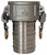Dixon RC125EZCR 1-1/4" EZ Bosslock Fem Coupler x Crimp Style Hose Shank - 316SS