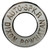 Dixon REP250AS-C 2-1/2" ROUND ESCUTCHEON 7-5/8" OD AUTO SPKR - POL CHR BRASS