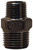 Dixon RHN7550SS 3/4" X 1/2" REDUCING HEX NIPPLE 316