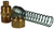 DIXON RK118 COIL-CHIEF SELF-STORING AIR HOSE REPAIR KIT,Rigid male