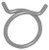 Dixon SHC0375 Carbon Steel Spring Hose Clamp