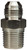 Dixon SS2404-6-6 9/16"-18 Male 37 Deg Flare x 3/8"-18 Male NPTF (316SS)