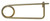 Dixon SP290 Galv Safety Pin for 12" Type-A only Agri-Lock Style Fittings
