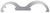 Dixon SW-S400 4" - 5" STORZ WRENCH - STEEL