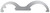 Dixon SW-S400 4" - 5" STORZ WRENCH - STEEL