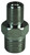 Dixon TFV1S Tank Filler 1/8" MNPT Nickel Plated (Length .85") Std Valve Stem Thd