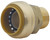 DIXON U116 Sharkbite Push-Fit Reducing Connectors,Forged Brass