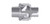 Dixon V10M10-SS 1 1/4" H-STYLE NIP, 1 1/4" M-NPTF, Body Material: 316 STAINLESS Body Size: 1-1/4"
