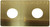 Dixon WP2H-ASSP-P 2 HOLE WALL PLATE, 3-3/8" DIAM, 7-5/8" CENTERS, AS/SP COMBO, POL BR