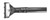 Magnolia Brush SB-60 15/16" x 60" Steel Strip Brush Handle