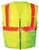 OK-1 OK-SVLO ANSI Class II Zipper Surveyor Vest Size:S/M (26-38")