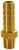 Dixon 1020806BSPT 3/8" Male BSPT x 1/2" Hose Barb Brass (Pkg Qty 50)