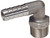 Dixon 1290604SS 1/4" MNPT x 3/8" 90 Deg Hose Barb 316SS
