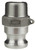 Dixon 125-F-AL 1 1/4" Alum Male Adapter x Male NPT