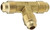 DIXON 144F-4 SAE 45° Flare Union Tees,Brass