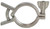 Dixon 13MHHM-Q100150 Bradford Sani Clamp 1"-11/2" Od