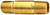 Dixon 1660425C 1/4" NPT Brass Long Pipe Nipple Length 2-1/2"
