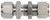 Dixon 16-DBHU-16 1" Tube OD 316SS Bulkhead Union Instrumentation Fitting