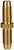 Dixon 1860404S 1/4" Brass Reusable Splicer Stem