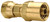 Dixon 1854086K Brass Reusable Fem Swivel 1/4" ID x 1/2" OD x 3/8" Fem NPSM
