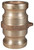 Dixon 200-AA-BR 2" Brass Spool Adapter