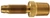 Dixon 1820604S Brass Reusable Male Stem 3/8" Hose ID x 1/4" Male NPTF