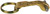 Dixon 200-HRP-BR 1 1/4" thru 2 1/2" Brass Handle