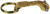 Dixon 200-HRP-BR 1 1/4" thru 2 1/2" Brass Handle