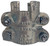 Dixon 212 1 1/2" Plated Iron Boss Clamp