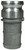 Dixon 250-E-AL 2 1/2" Alum Male Adapter x Hose