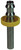 Dixon 2940808SS 1/2" OD 303SS Lok-On Rigid Tube x 1/2" ID Push-On Hose Barb