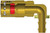 Dixon 2CM9B3-B-E 1/4" MOLD COUP, 3/8" P-LOC 90 UNVAL Body Material: BRASS Body Size: 1/4"