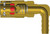 Dixon 2CM9S2.5-B 1/4" MOLD COUP, 5/16" BARB 90 VALVE Body Material: BRASS Body Size: 1/4"