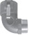 DIXON 300B-90SS Cam and Groove Elbows Type B female coupler x male NPT