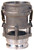 Dixon 3533CC 3" Alum Coupler x 3" Coupler Inline