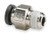 Parker W68PW-4-6 Male Connector, PrestoWeld(TM), 1/4 In