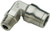 Dixon 36096014 Brass Push-In Male Elbow 3/8" Tube OD x 1/4" Male NPT