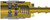 Dixon 3JB2 3/8" TRUFLATE COUPLER, 1/4" P-LOC Body Material: STEEL Body Size: 3/8"