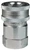 Dixon 3VBF3 3/8" H-STYLE COUPLER, 3/8" BSPP, ST Body Material: STEEL Body Size: 3/8"