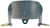 Dixon 400-DC-MI 4" Unplated Iron Dust Cap