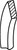 Dixon 40IT400 4" TEFLON I-LINE GASKET