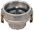 Dixon 4030-DVR-AL 4" Alum Coupler with Probe x