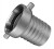 Kuriyama ABF600 Pin Lug Hose Shank Coupling - Female Ends, 6"