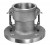 Kuriyama FL-AL-D300 Aluminum Coupler x 150# ASA Flange Drilling, 3"