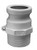 Kuriyama GRF400 Glass Reinforced Nylon Part F Male Adapter x Male NPT, 4"