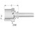 Alfagomma H1229710-0404 Grease Fitting, 1/4", 6.4 mm