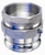Kuriyama KSS-E601 Threaded Swivel SS304 Male Adapter with SS304 Threaded NPT Insert, 6"