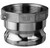 Kuriyama SS304-A150 Stainless Steel Part A Male Adapter x Female NPT, 1-1/2"